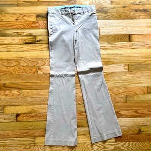 Express Low Rise Editor Pant - Khaki (Size 0)